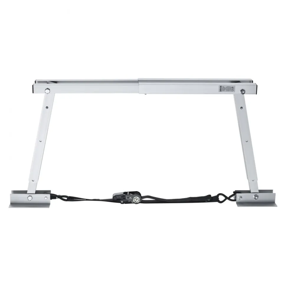 VEVOR Universal RV Stabilizer, RV Bumper Stabilizer for Trailers, Campers, Fifth Wheel, Compact Foldable Design for Easy Storage, Adjustable Height from 12 inch to 28 inch, Reduces RV Wobble, 1 Pack