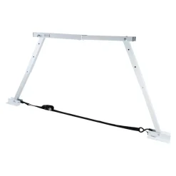 VEVOR Universal RV Stabilizer, RV Bumper Stabilizer for Trailers, Campers, Fifth Wheel, Compact Foldable Design for Easy Storage, Adjustable Height from 12 inch to 28 inch, Reduces RV Wobble, 1 Pack