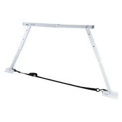 VEVOR Universal RV Stabilizer, RV Bumper Stabilizer for Trailers, Campers, Fifth Wheel, Compact Foldable Design for Easy Storage, Adjustable Height from 12 inch to 28 inch, Reduces RV Wobble, 2PCS