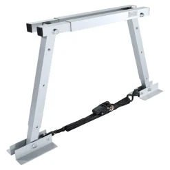 VEVOR Universal RV Stabilizer, RV Bumper Stabilizer for Trailers, Campers, Fifth Wheel, Compact Foldable Design for Easy Storage, Adjustable Height from 12 inch to 28 inch, Reduces RV Wobble, 2PCS