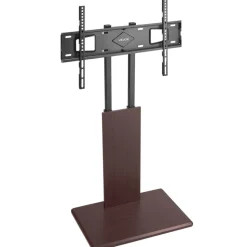 VEVOR Universal TV Stand, Table Top TV Stand for 32-70 inch Screens, Swivel and Height Adjustable TV Mount Stand Holds up to 99 lbs with Power Strip, for Living Room, Bedroom, MAX VESA 600 x 400 mm