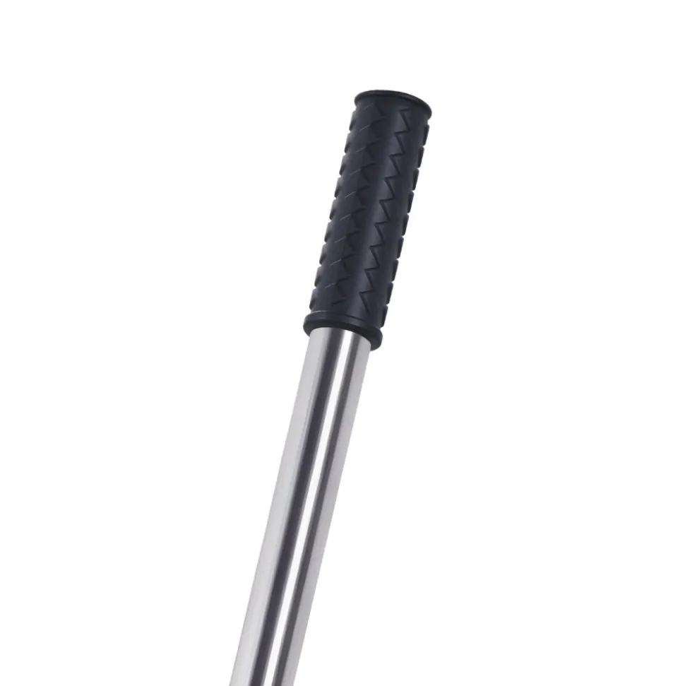 VEVOR Updated Lawn Leveling Rake with Roller, 17" x 10" Stainless Steel Lawn Leveler with 63.4" Adjustable Handle, Heavy Duty Yard Leveling Rake, Effort Saving Lawn Leveling Tool for Yard Golf Court