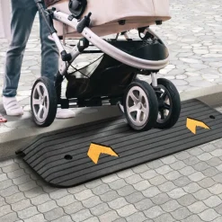 VEVOR Upgraded Rubber Threshold Ramp, 1