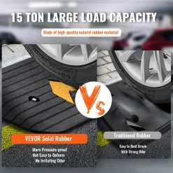 VEVOR Upgraded Rubber Threshold Ramp, 1