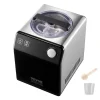 VEVOR Upright Automatic Ice Cream Maker with Built-in Compressor, 2 Quart No Pre-freezing Fruit Yogurt Machine, Stainless Steel Electric Sorbet Maker, 4 Modes Gelato Maker with Digital Display & Timer
