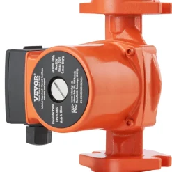 VEVOR UPS15-58FC Hot Water Recirculating Pump, 110V, 82W 17 GPM Hot Water Circulation Pump, 1