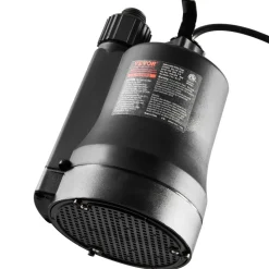 VEVOR Utility Pump, 1/3 HP, 2450 GPH High Flow, 30 ft Head, Sump Pump Submersible Water Pump Portable Utility Pump with 10 ft Long Power Cord for Draining Water from Swimming Pool Garden Pond Basement