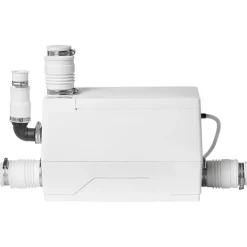 VEVOR Utility Sink Pump 350W 7200L/h Flow 26.2 ft / 8 m Head Drain Pump, Waste Water Disposal Machine with 3 Inlets, Portable & Powerful Performance, for Basement, Kitchen, Sink, Shower, Gray Water