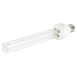 VEVOR UV Light Bulb, 2 Pack, 25W Replacement Ultraviolet UVC Lamp with Ozone, 253.7 nm + 185 nm Wavelength UVO Light Bulb, E27 Universal, for 400 sqft Living Room, Classroom, Office, Restaurant