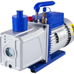 VEVOR Vacuum Pump 12CFM 1HP Vane Vacuum Pump Two Stage 3 x 10-1 Pa Ultimate HVAC Rotary Auto AC Refrigerant Vacuum Pump, for Automobile Reparation Vacuum Evacuation