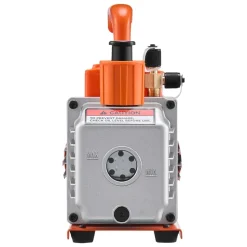 VEVOR Vacuum Pump, 6 CFM, HVAC 2 Stage Rotary Vane Vacuum Pump, for R134a R22 R410a Systems, Auto AC Vacuum Pump Kit with Oil Bottle, for Automotive Air Conditioner Maintenance Resin Degassing