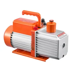 VEVOR Vacuum Pump, 9 CFM, HVAC 2 Stage Rotary Vane Vacuum Pump, for R134a R22 R410a Systems, Auto AC Vacuum Pump Kit with Oil Bottle, for Automotive Air Conditioner Maintenance Resin Degassing