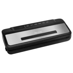 VEVOR Vacuum Sealer Machine, 80Kpa 120W Powerful Compact Food Sealer, 7-in-1 Multi-Functional Food Vacuum Sealer, Automatic Air Sealing System with Built-in Cutter with 10 Vacuum Bags & 1 Bag Roll