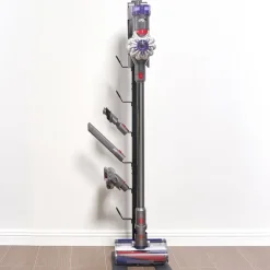 VEVOR Vacuum Stand, Compatible With Dyson V6 V7 V8 V10 V11 V15, Stable Vacuum Stand Holder with 6 Hooks for Dyson DC30 DC31 DC34 DC35 DC58 DC59 DC62 D74 Cordless Upright Vacuum Cleaners & Accessories