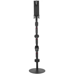 VEVOR Vacuum Stand, Compatible With V7 V8 V10 V11 V12 V15 Series Upright Vacuum Cleaners & Accessories, Stable Vacuum Stand Holder with 4 Anti-slip Pads and 3 Clips for Storing 6 Brush Heads