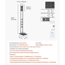 VEVOR Vacuum Stand, Compatible With Dyson V6 V7 V8 V10 V11 V15, Stable Vacuum Stand Holder with Wheels for Dyson DC30 DC31 DC34 DC35 DC58 DC59 DC62 D74 Cordless Upright Vacuum Cleaners & Accessories