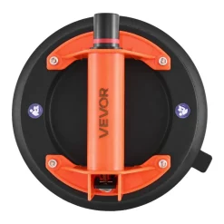 VEVOR Vacuum Suction Cup, 8-Inch Vacuum Glass Lifter with ABS Handle, 400 lbs Max Lifting Capacity Tile Suction Cup Tool with Carrying Case for Lifting Large Tile, Granite, Drywall, Windows (2-Pack)