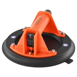 VEVOR Vacuum Suction Cup, 8-Inch Vacuum Glass Lifter with ABS Handle, 400 lbs Max Lifting Capacity Tile Suction Cup Tool with Carrying Case for Lifting Large Tile, Granite, Drywall, Windows (2-Pack)