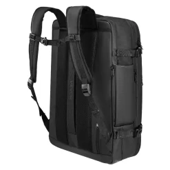 VEVOR Vacuum Travel Backpack, 80L, Expandable Vacuum Seal Compression Travel Backpack with Pump, with TSA-Approved Lock, Airback Vacpack, Water-Resistant Carry-On Suitcase Luggage, for Business, Black