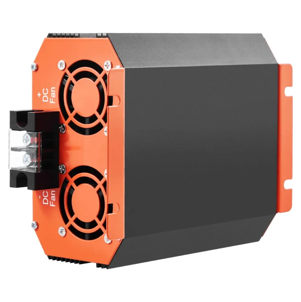 VEVOR 12V 40A DC to DC Battery Charger, 500W, On-Board Battery Charger for Lead-Acid, Lithium, AGM, GEL, and Flooded Batteries, Smart Multi-Stage Charging, for RVs, Commercial Vehicles, Boats, Yachts