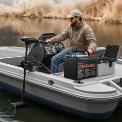 VEVOR 12V 140Ah Dual Purpose LiFePO4 Lithium Battery, 1000 CCA Group 31, Lithium-ion Starter Battery Plus Deep Cycle, Built-in Smart BMS, Car Start-Stop, for Automotive, Trolling Motor, Marine, RV