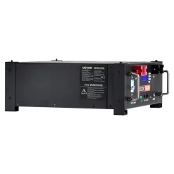 VEVOR 48V 600Ah LiFePO4 Lithium Battery, 6 Pack 100Ah, 30.72kWh Capacity, 51.2V Server Rack LiFePO4 Battery with Bluetooth, Max 6000 Cycles, LCD Display, for Off-Grid, Solar System, Backup Power