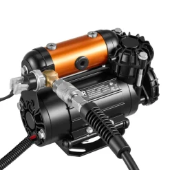 VEVOR 12V Air Compressor 0.5HP 2.72 SCFM Portable Tire Inflator Max 210PSI, Heavy Duty Offroad Air Pump with Differential Lock Harness, Adapters & 19FT Air Hose for Pickup Truck SUV Off-Road Vehicles