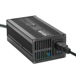 VEVOR 12V 20A Lithium Battery Charger, 14.6V, AC-DC LiFePO4 Smart Charger, with Anderson Connector, LED Indicator, 0V Activation, for Lithium LiFePO4 Deep Cycle Rechargeable Batteries of Boat, RV
