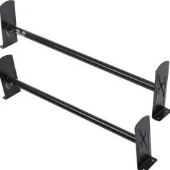 VEVOR Van Roof Ladder Rack, 2 Bars Alloy Steel Roof Racks, 500 LBS Capacity Roof Rack, Adjustable Length 35.8"-52.4", Van Ladder Rack Compatible with Chevrolet Express, GMC Savana, etc, Drilling Mount