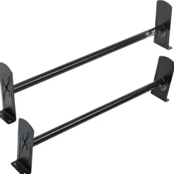 VEVOR Van Roof Ladder Rack, 2 Bars Alloy Steel Roof Racks, 500 LBS Capacity Roof Rack, Adjustable Length 35.8