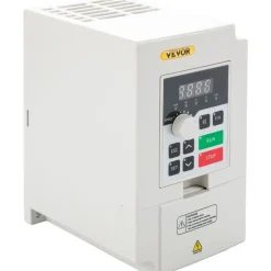 VEVOR Variable Frequency Drive, AC 220V Input 3KW Variable Frequency CNC Drive Inverter Converter, VFD 4HP 1 or 3 Phase Input, 3 Phase Output, CNC Motor Inverter Converter for Motor Speed Control