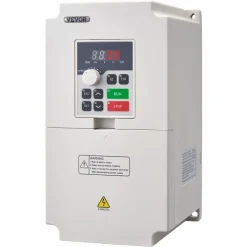 VEVOR Variable Frequency Drive, AC 220V Input 4KW Variable Frequency CNC Drive Inverter Converter, VFD 5.5HP 1 or 3 Phase Input, 3 Phase Output, CNC Motor Inverter Converter for Motor Speed Control