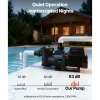 VEVOR Variable Speed Pool Pump, 3 HP, AC 220-240V, 190 GPM, In/Above Swimming Pool Pump with Filter Basket, Powerful Self Priming, Programmable Timer, for Inground and Above Ground Swimming Pool