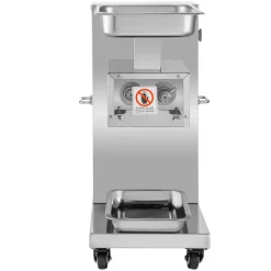 VEVOR 110V Commercial Meat Cutter Machine 1100LB/H Electric Meat Cutting Machine 750W Commercial Meat Slicer 3mm Blade Restaurant Food Slicer Stainless Steel For Kitchen Restaurant Supermarket