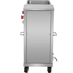 VEVOR 110V Commercial Meat Cutter Machine 1100LB/H Electric Meat Cutting Machine 750W Commercial Meat Slicer 3mm Blade Restaurant Food Slicer Stainless Steel For Kitchen Restaurant Supermarket