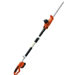 VEVOR 20V Cordless Hedge Trimmer, 18 inch Double-edged Steel Blade, Pole Hedge Trimmer Kit 20V Battery, Fast Charger Included, 74