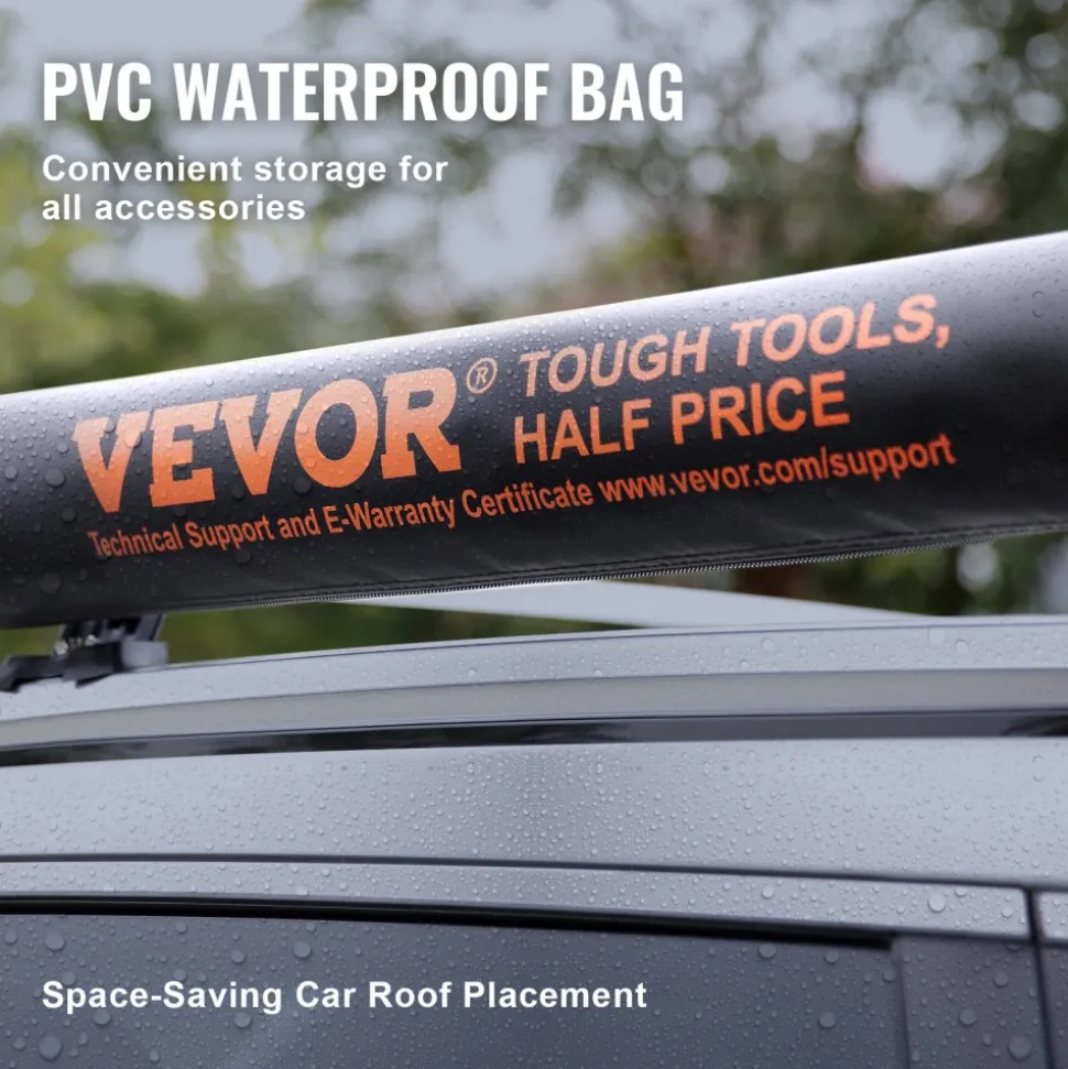 VEVOR Vehicle Awning 270 Degree, 8.2' Height Retractable Car Side Awning, PU3000mm UV50+ Car Awning with Waterproof Storage Bag, Suitable for Truck, SUV, Van, Campers