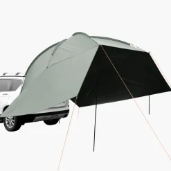 VEVOR Vehicle Awning, Large 10' x 7' Shade Coverage Car Side Awning, PU2000mm UV50+ Car Awning with Extended Side Canopies and Portable Storage Bag, Suitable for Truck, SUV, Van, Campers