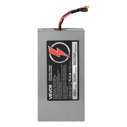 VEVOR 24V Electric Scooter Battery, 8Ah, Ebike Lithium Battery Pack with 30A BMS, Charger, T-Plug Expansion Cable, 500+ Cycles, Compatible with 1920W Motors, for Electric Bikes Bicycles, Scooters