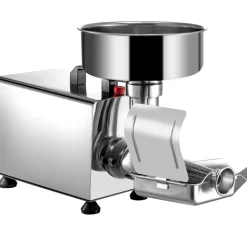 VEVOR 110V Electric Tomato Strainer 370W Commercial Grade Tomato Milling Machine Stainless Steel Tomato Press and Strainer 90-160 Kg/H Pure Copper Motor Food Strainer and Sauce Maker
