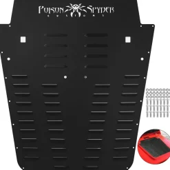 VEVOR Vented Hood Louver Black Powder Coat For 2013-2017 Jeep Wrangler JK