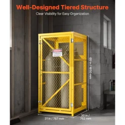 VEVOR Vertical Cylinder Storage Cabinet, 31