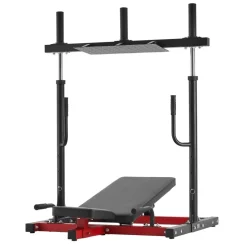VEVOR Vertical Leg Press Machine, Lower Body Special Home Gym Machine, Carbon Steel Leg Press Exercise Training Equipment, Adjustable Leg Strength Workout for High-Intensity Presses, 550 lbs Capacity