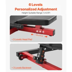 VEVOR Vertical Leg Press Machine, Lower Body Special Home Gym Machine, Carbon Steel Leg Press Exercise Training Equipment, Adjustable Leg Strength Workout for High-Intensity Presses, 550 lbs Capacity
