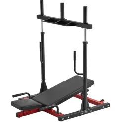VEVOR Vertical Leg Press Machine, Lower Body Special Home Gym Machine, Carbon Steel Leg Press Exercise Training Equipment, Adjustable Leg Strength Workout for High-Intensity Presses, 550 lbs Capacity