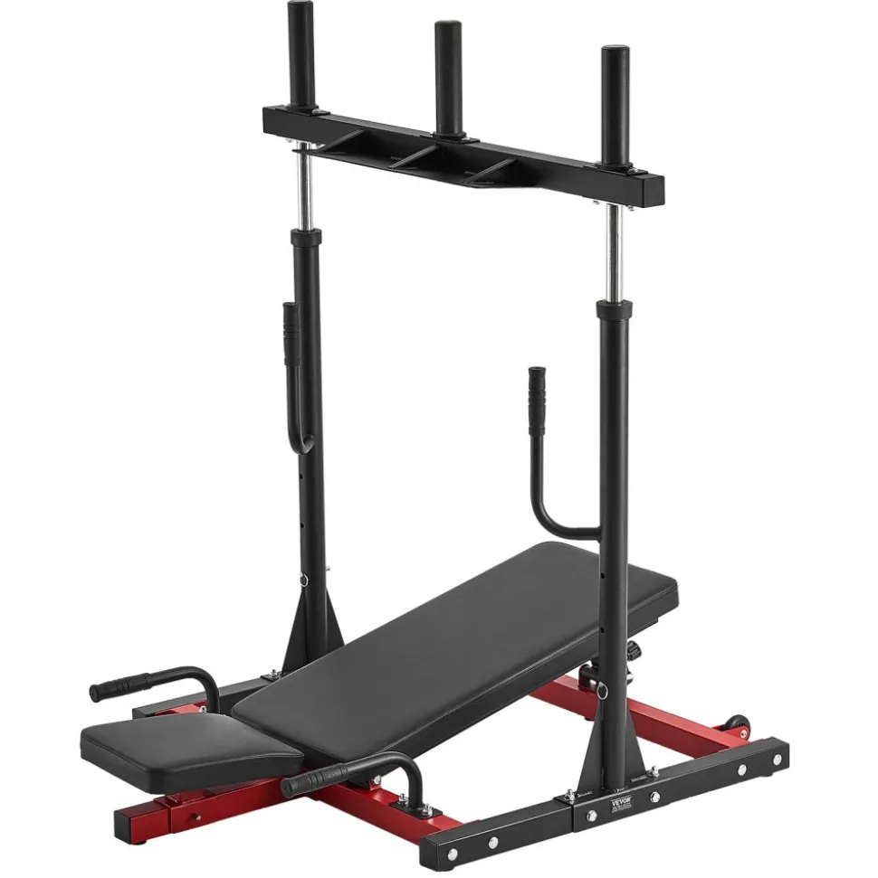 VEVOR Vertical Leg Press Machine, Lower Body Special Home Gym Machine, Carbon Steel Leg Press Exercise Training Equipment, Adjustable Leg Strength Workout for High-Intensity Presses, 550 lbs Capacity