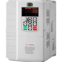 VEVOR VFD 7.5KW, 34A, 10HP Variable Frequency Drive for 3-Phase Motor Speed Control