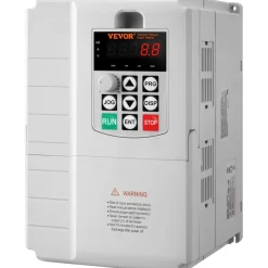 VEVOR VFD 7.5KW, 34A, 10HP Variable Frequency Drive for 3-Phase Motor Speed Control