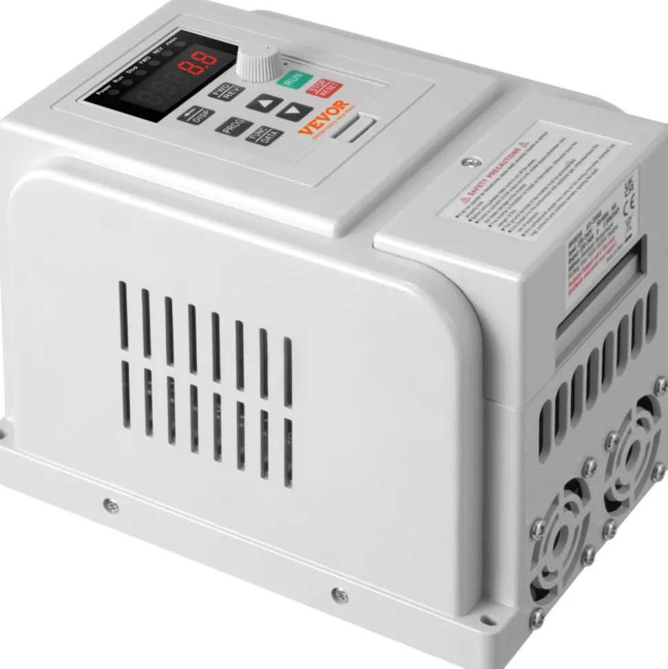 VEVOR VFD 2.2KW 10A 3HP Variable Frequency Drive for 3-Phase Motor Speed Control