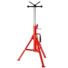 VEVOR V Head Pipe Stand 1/8-12 inch Capacity, Adjustable Height 28-52 inch, Pipe Stands 2500 lbs Load Capacity, Portable Folding Pipe Stands, Carbon Steel Body More Durable